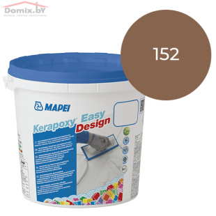 Фуга для плитки Mapei Kerapoxy Easy Design N152 Лакрица (1,5 кг)